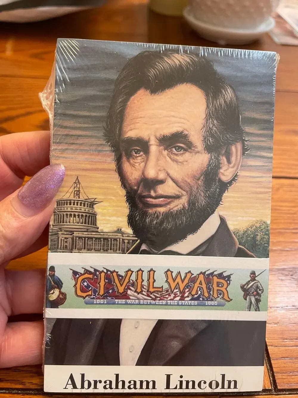 Vintage Civil War Postal Card Set Abraham Lincoln Sealed 1994 Robert E Lee